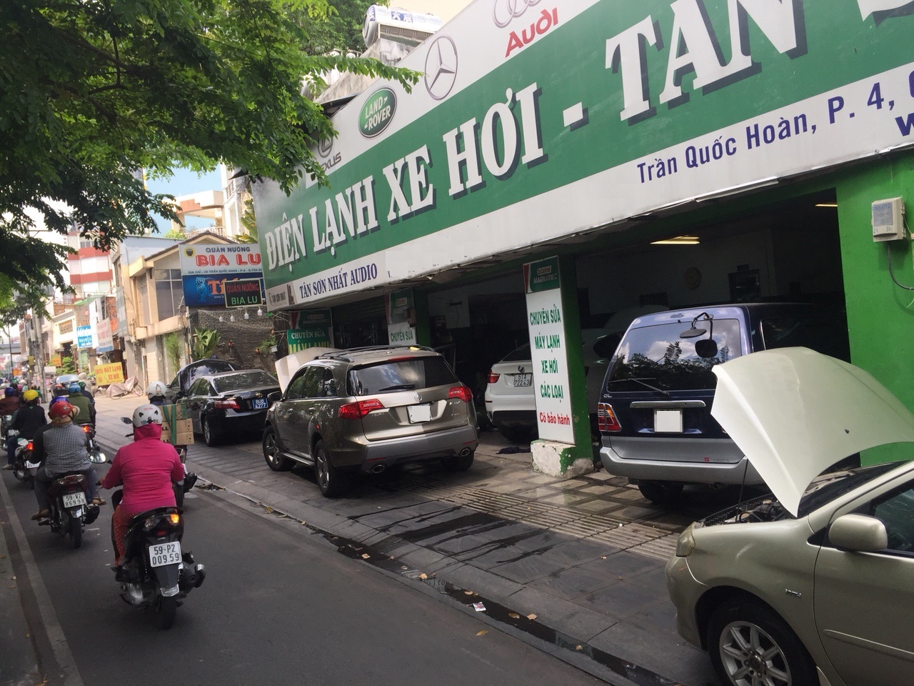 Garage Điện Lạnh Ô Tô